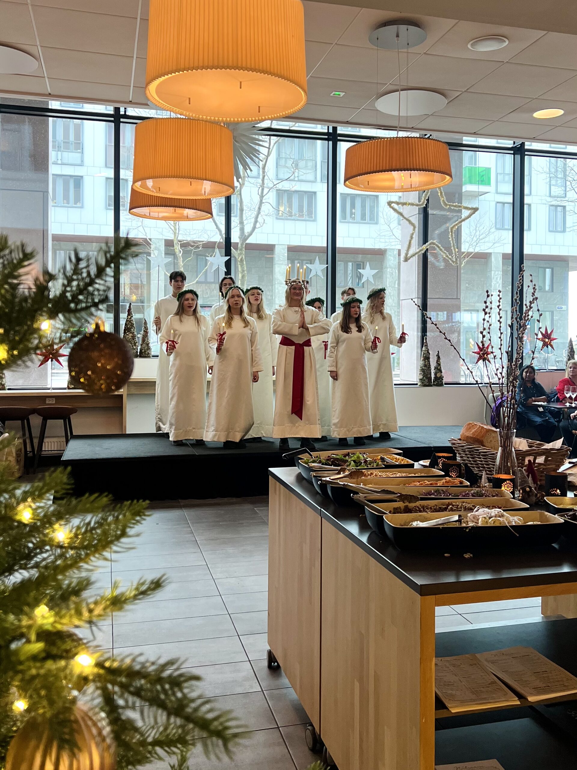 Lucialunch i Nilssons